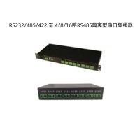 HI-TOP 工业级 RS232/485/422 至 4/8/16路RS485隔离型串口集线器 HTZ3504-485X