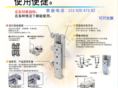 CKD滑台气缸LCR-12-20-A3D，全新