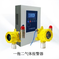 工业级硫化氢、二氧化硫报警器，适用于污水处理、矿山作业